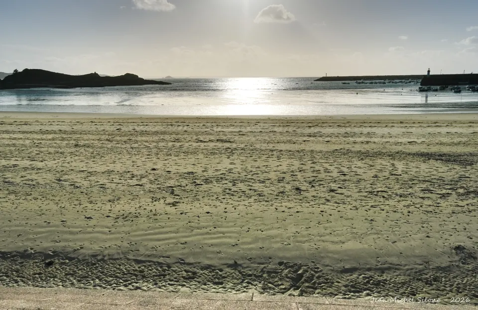 mer, plage, fusion